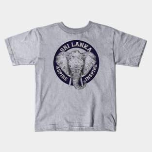 sri lanka elephant vi Kids T-Shirt